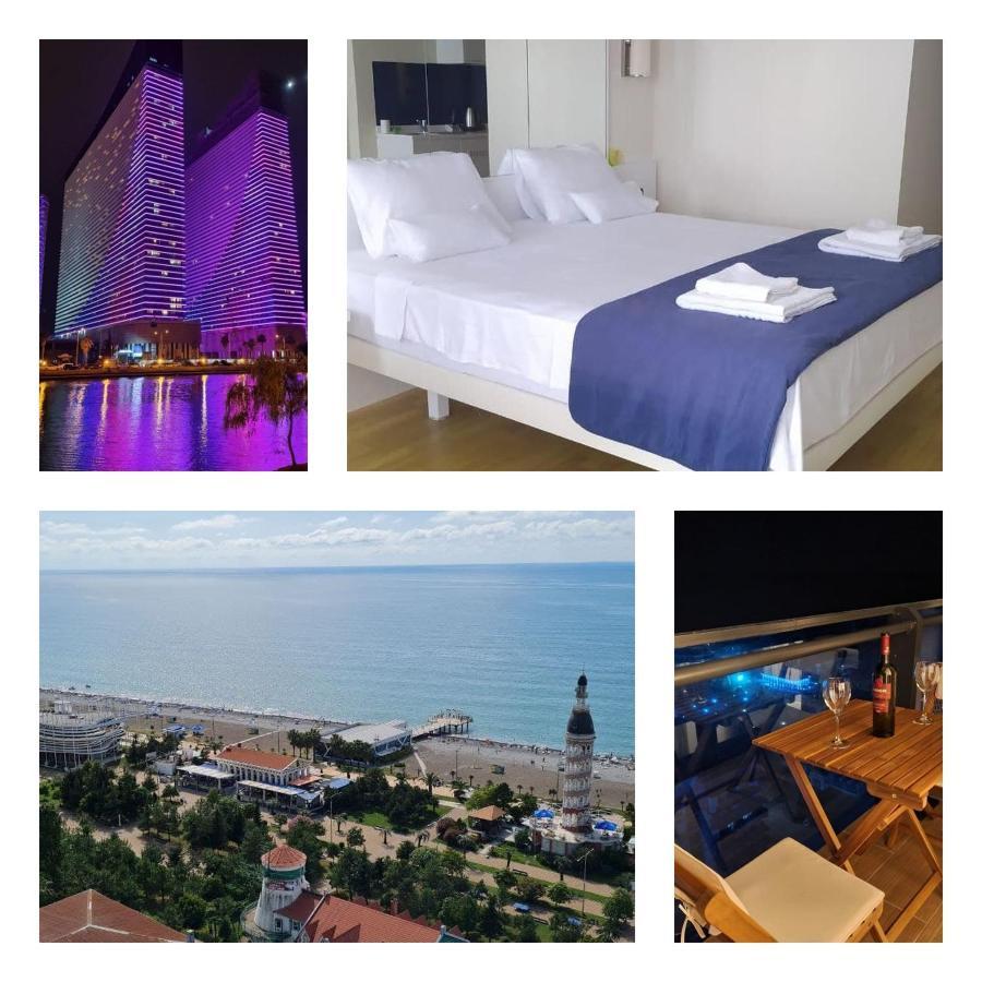Luxury Aparthotel In Orbi City Sea View Батуми Екстериор снимка